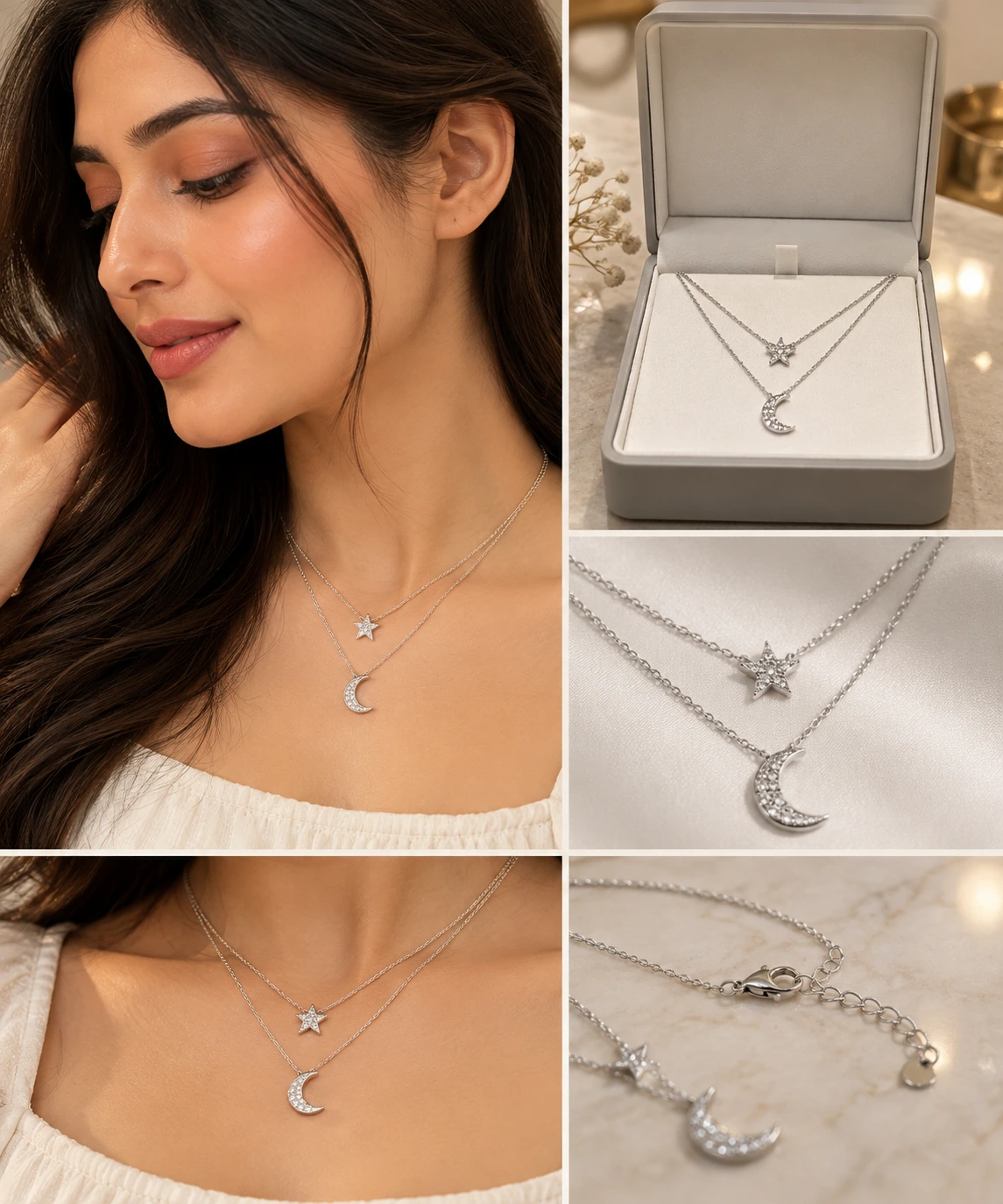 Celestial Moon Necklace