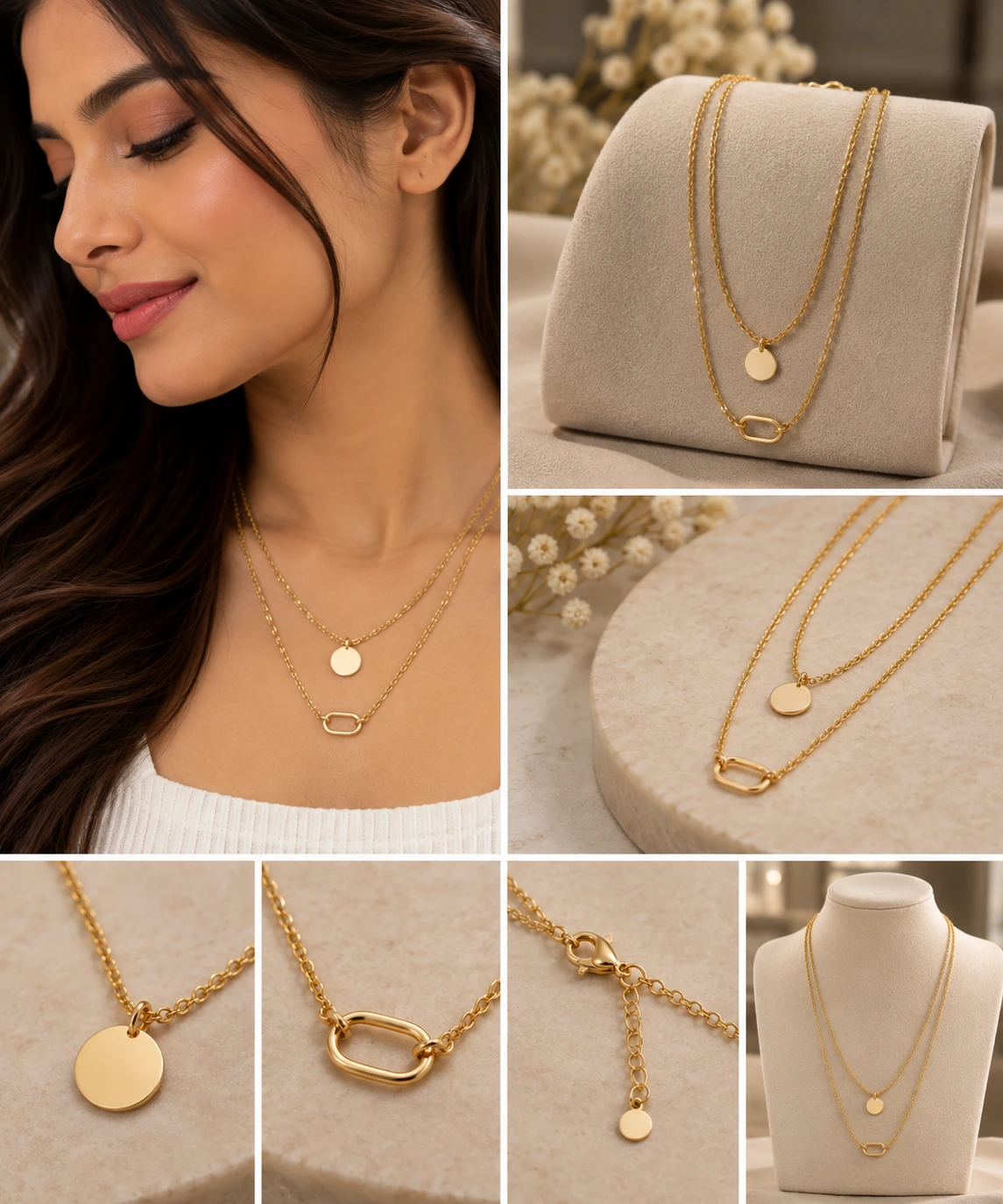 Modern Grace Double Chain