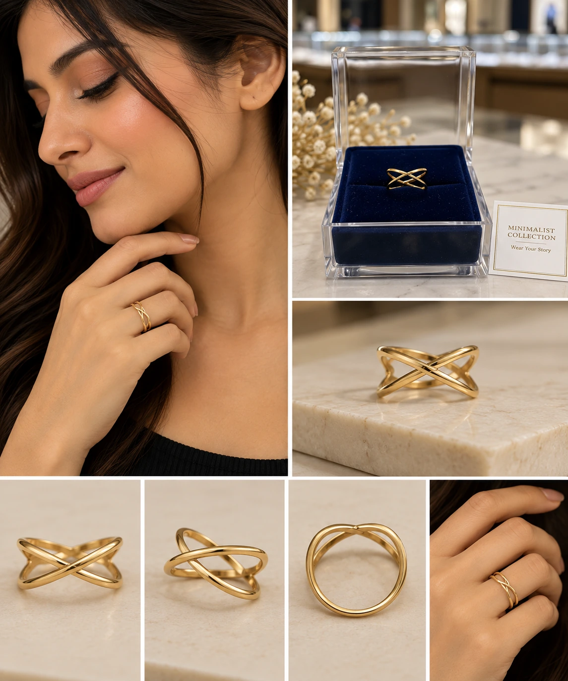 Elegant Criss-Cross Band