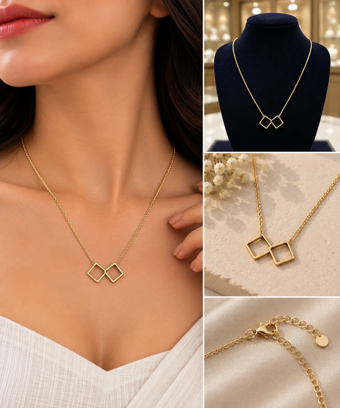 Geometric Grace Necklace