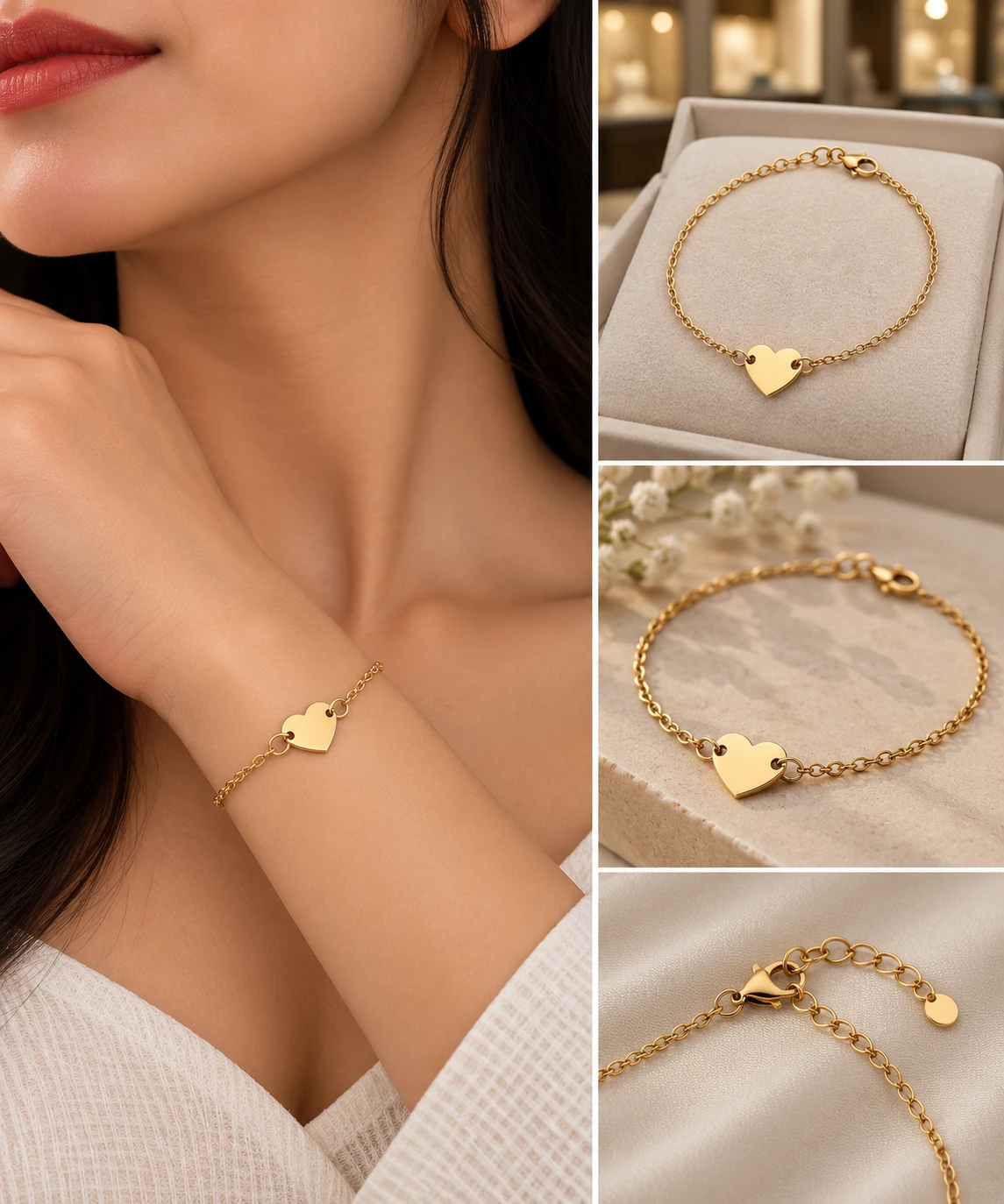 Love Link Heart Bracelet