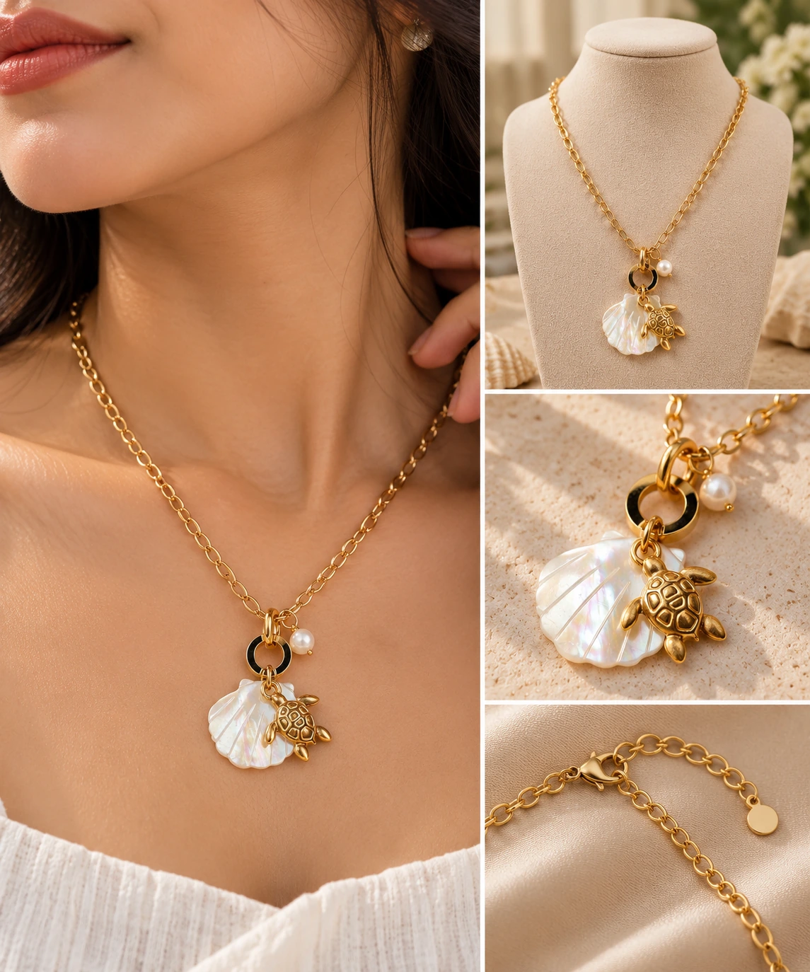Ocean Charm Necklace