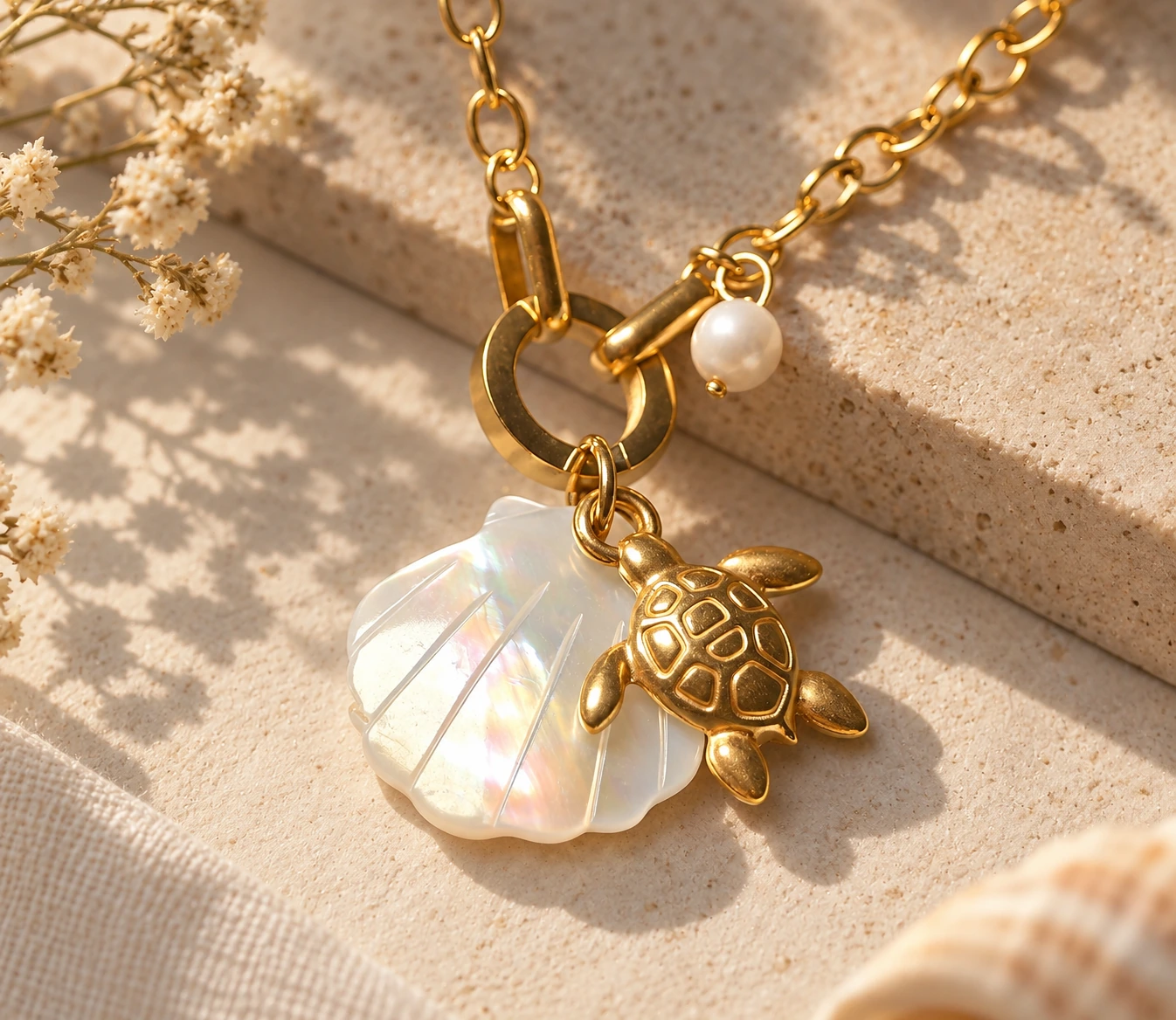 Ocean Charm Necklace