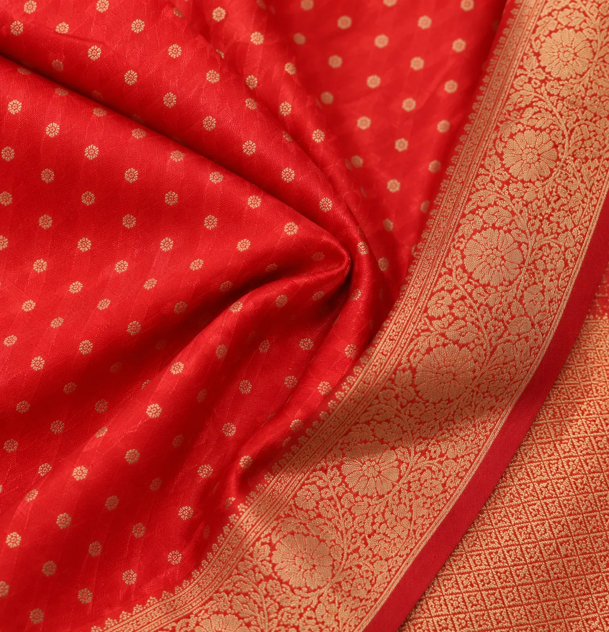 Roopvati Crimson Bridal Kanjivaram