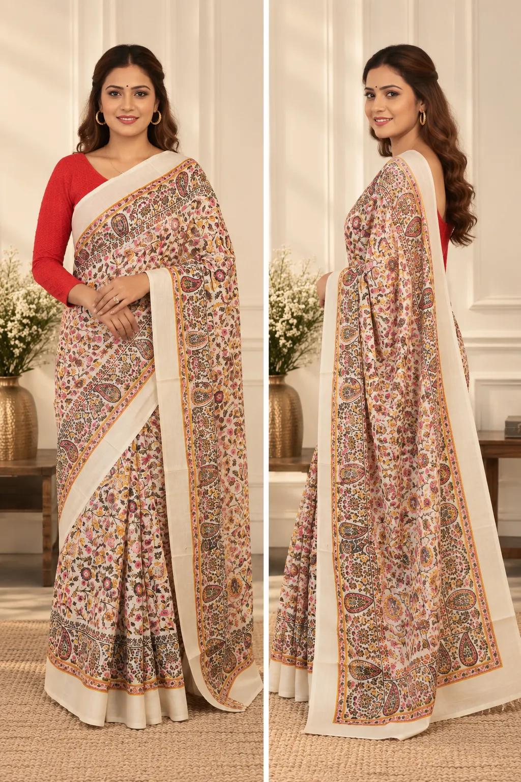 Roshni Multitone Celebration Saree