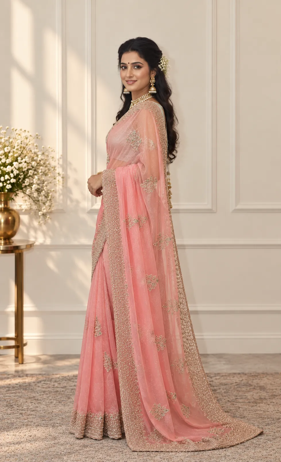 Madhavi Sapphire Blue Kanjivaram