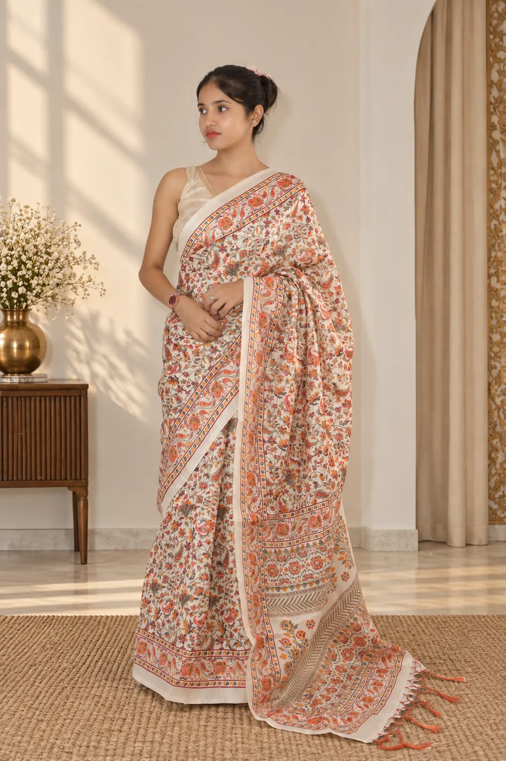 Indira Multicolour Banarasi Charm