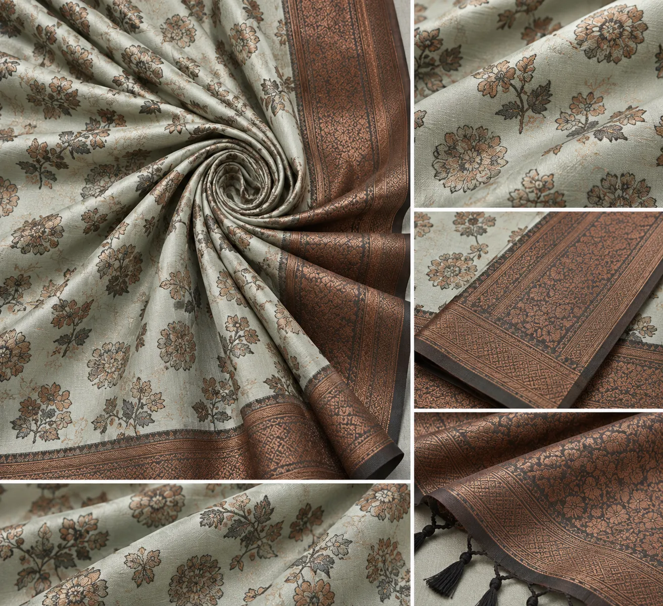 Saanvi Pista Green Banarasi Weave