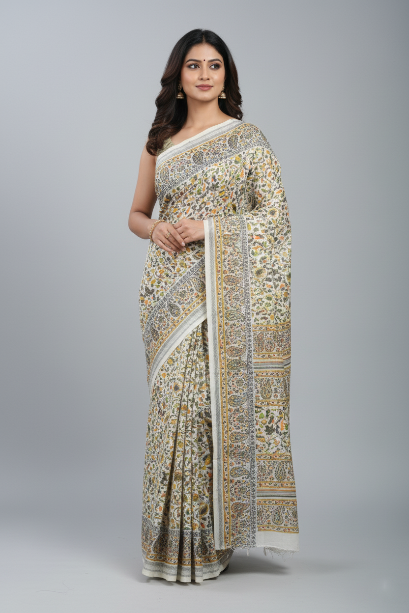 Lavanya Soft Peach Banarasi